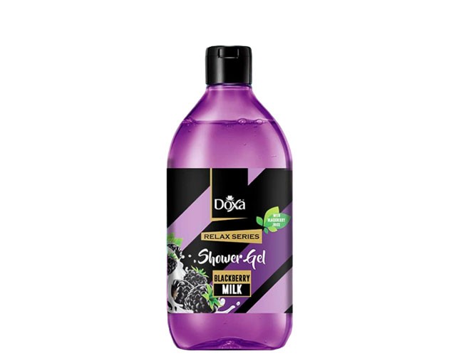 DOXA shower gel Blueberries and milk 400ml